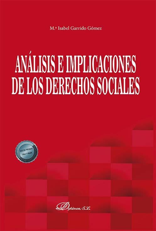 ANALISIS E IMPLICACIONES DE LOS DERECHOS SOCIALES | 9788413779430 | GARRIDO GOMEZ, MARIA ISABEL