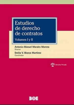 ESTUDIOS DE DERECHO DE CONTRATOS | 9788434028159 | MORALES MORENO, ANTONIO MANUEL
