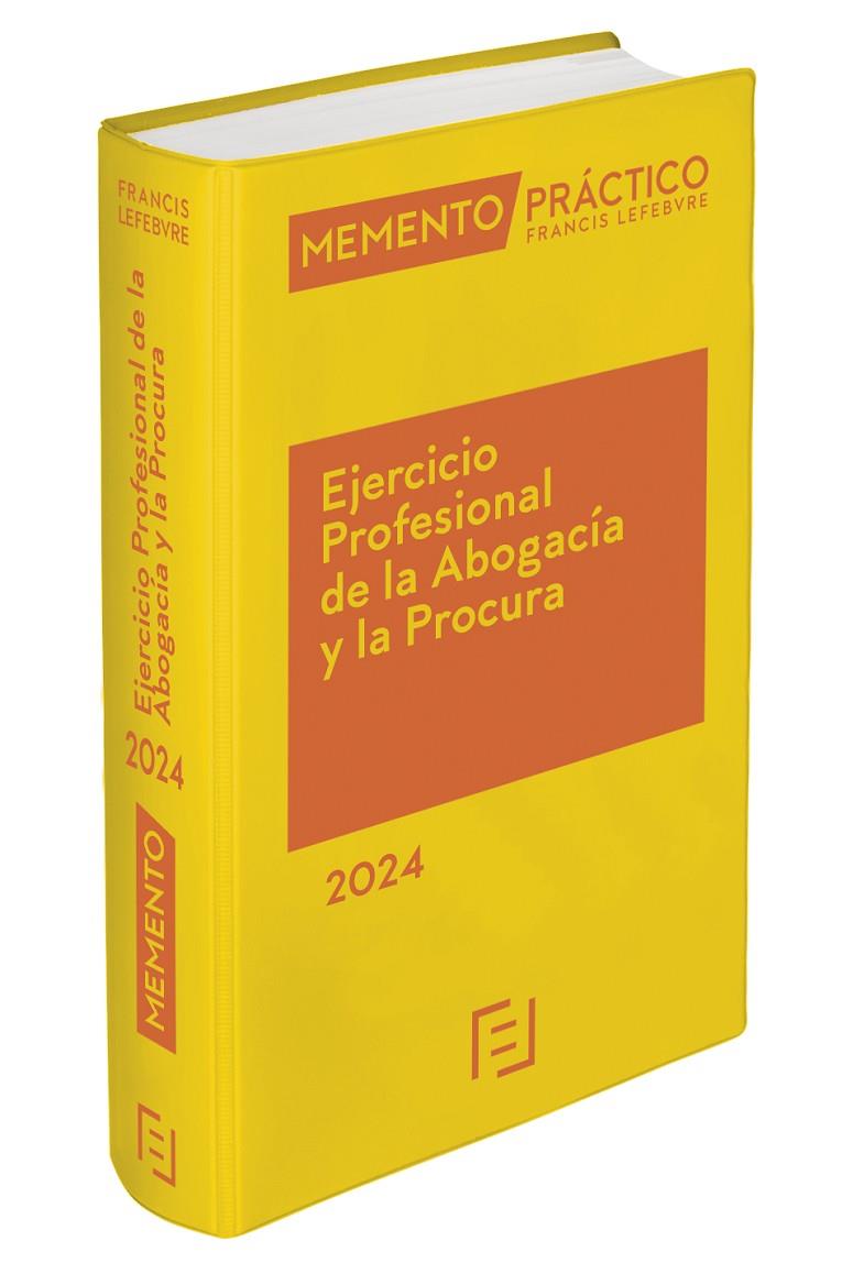 MEMENTO PRACTICO EJERCICIO PROFESIONAL DE LA ABOGACIA Y LA PROCURA 2024 | 9788419573438 | LEFEBVRE-EL DERECHO