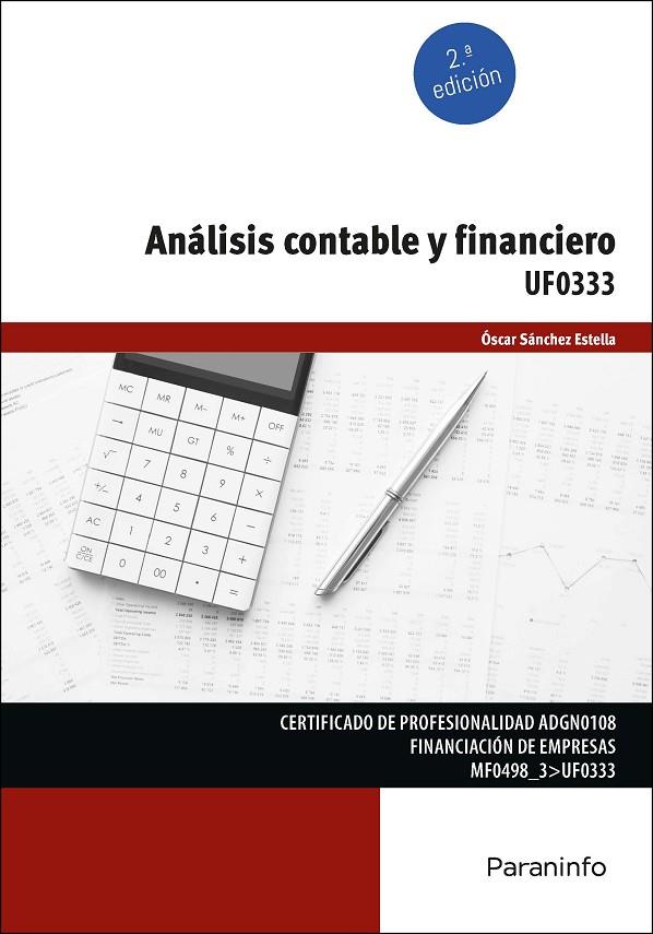 ANALISIS CONTABLE Y FINANCIERO | 9788413661728 | SANCHEZ ESTELLA, OSCAR