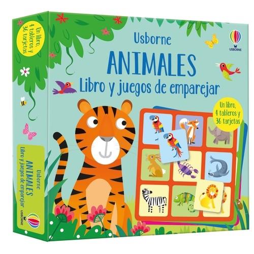 ANIMALES. LIBRO Y JUEGO EMPAREJAR | 9781801316057 | NOLAN, KATE