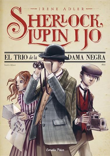 SHERLOCK, LUPIN I JO 01. EL TRIO DE LA DAMA NEGRA | 9788413893730 | ADLER, IRENE
