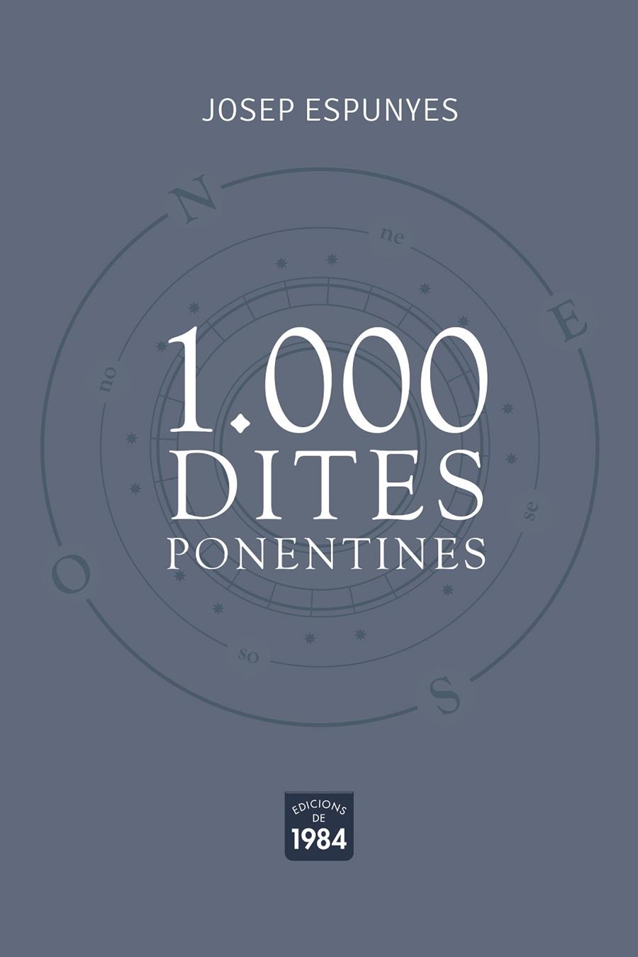 1.000 DITES PONENTINES | 9788418858024 | ESPUNYES, JOSEP