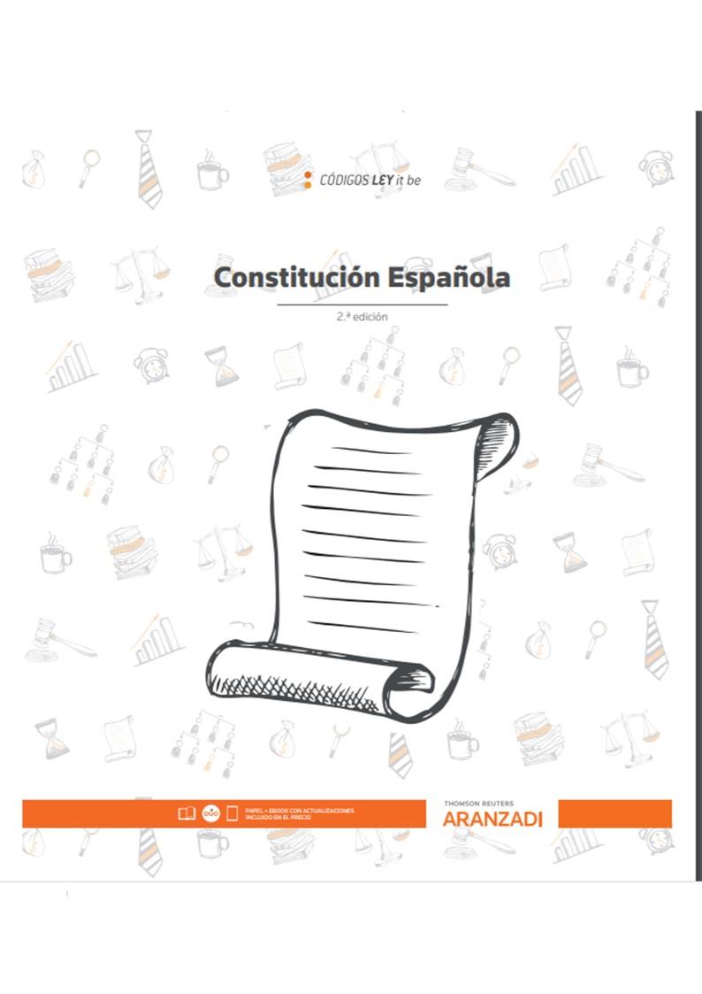 CONSTITUCIÓN ESPAÑOLA (LEYITBE) (PAPEL + E-BOOK) | 9788413909189 | ARANZADI, DEPARTAMENTO DE CONTENIDOS