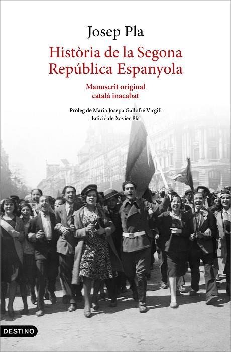 HISTÒRIA DE LA SEGONA REPÚBLICA ESPANYOLA (1929-ABRIL 1933) | 9788497103015 | PLA, JOSEP