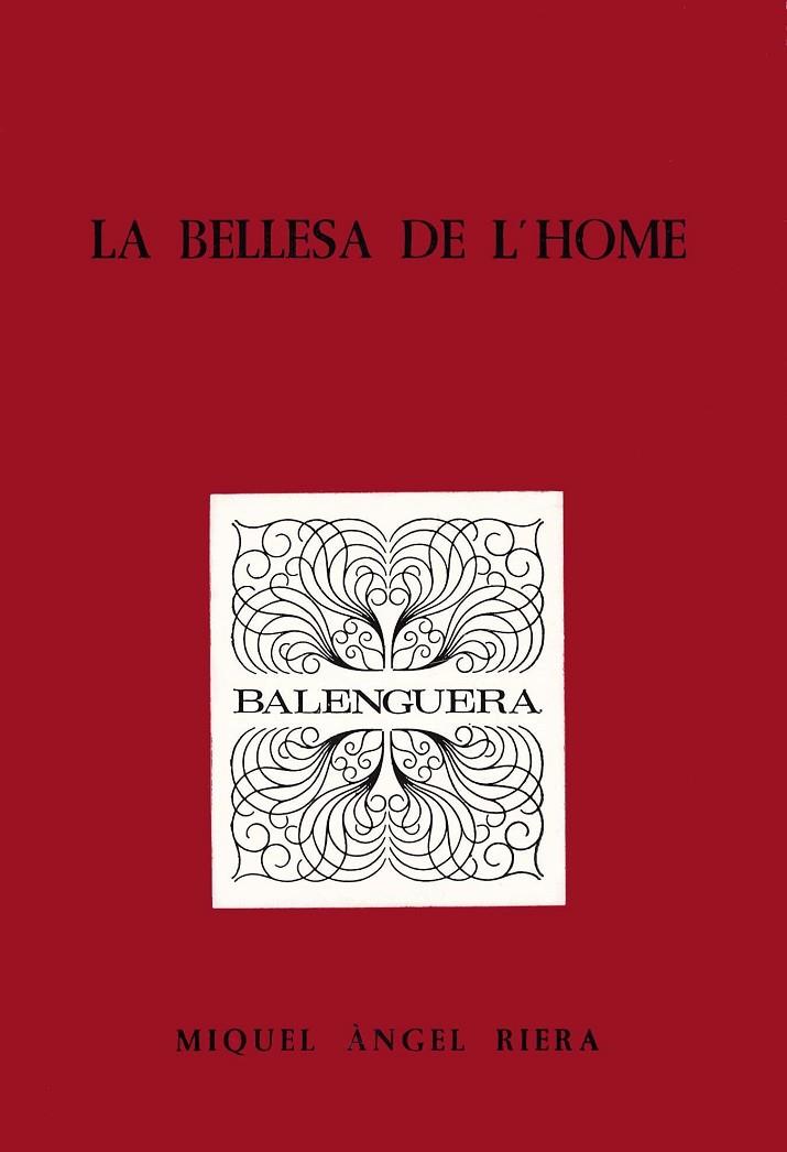 BELLESA DE L'HOME, LA | 9788427302723 | RIERA, MIQUEL ANGEL