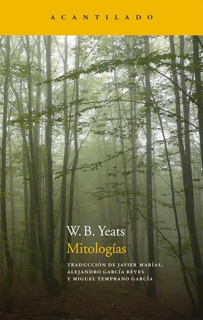 MITOLOGIAS YEATS | 9788415277552 | YEATS, WILLIAM BUTLER
