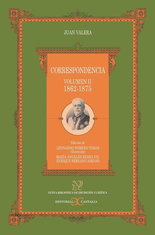 CORRESPONDENCIA. VOLUMEN II. (1862-1875) | 9788497400411 | VALERA, JUAN