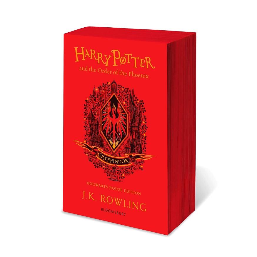 HARRY POTTER AND THE ORDER OF THE PHOENIX (20TH ANNIVERSARY - GRYFFINDOR) | 9781526618153 | ROWLING J. K.