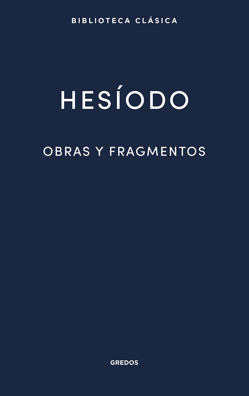 OBRAS Y FRAGMENTOS | 9788424939298 | HESÍODO