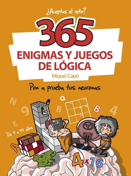 365 ENIGMAS Y JUEGOS DE LÓGICA | 9788484412267 | CAPÓ, MIQUEL