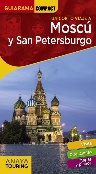 MOSCÚ - SAN PETERSBURGO : GUIARAMA [2021] | 9788491583127 | MORTE, MARC