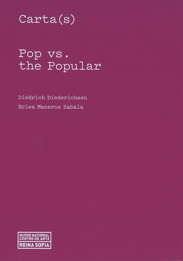 CARTA(S). POP VS. THE POPULAR | 9788480265874