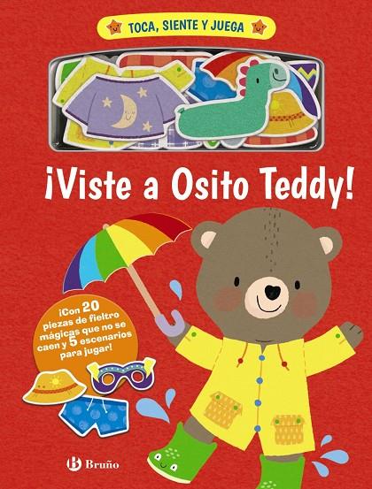 TOCA, SIENTE Y JUEGA. ¡VISTE A OSITO TEDDY! | 9788469666357 | VARIOS AUTORES