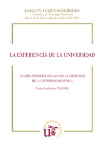 EXPERIENCIA DE LA UNIVERSIDAD, LA | 9788447215140 | LUQUE RODRÍGUEZ, JOAQUÍN