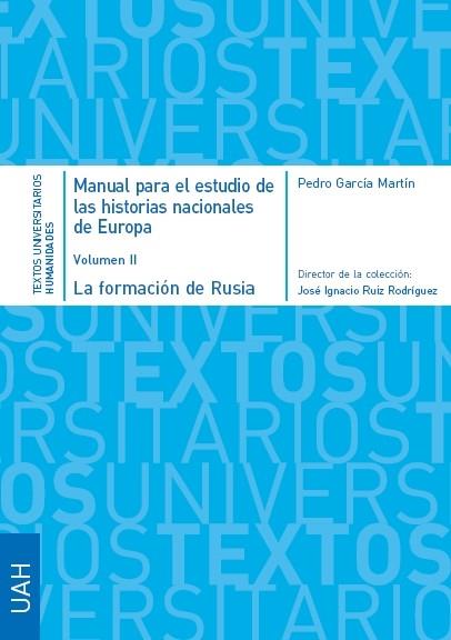 MANUAL PARA EL ESTUDIO DE LAS HISTORIAS NACIONALES DE EUROPA | 9788415834007 | GARCÍA MARTÍN, PEDRO