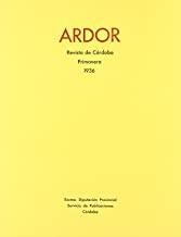 ARDOR, REVISTA DE CORDOBA, PRIMAVERA 1936 | 9788485424184