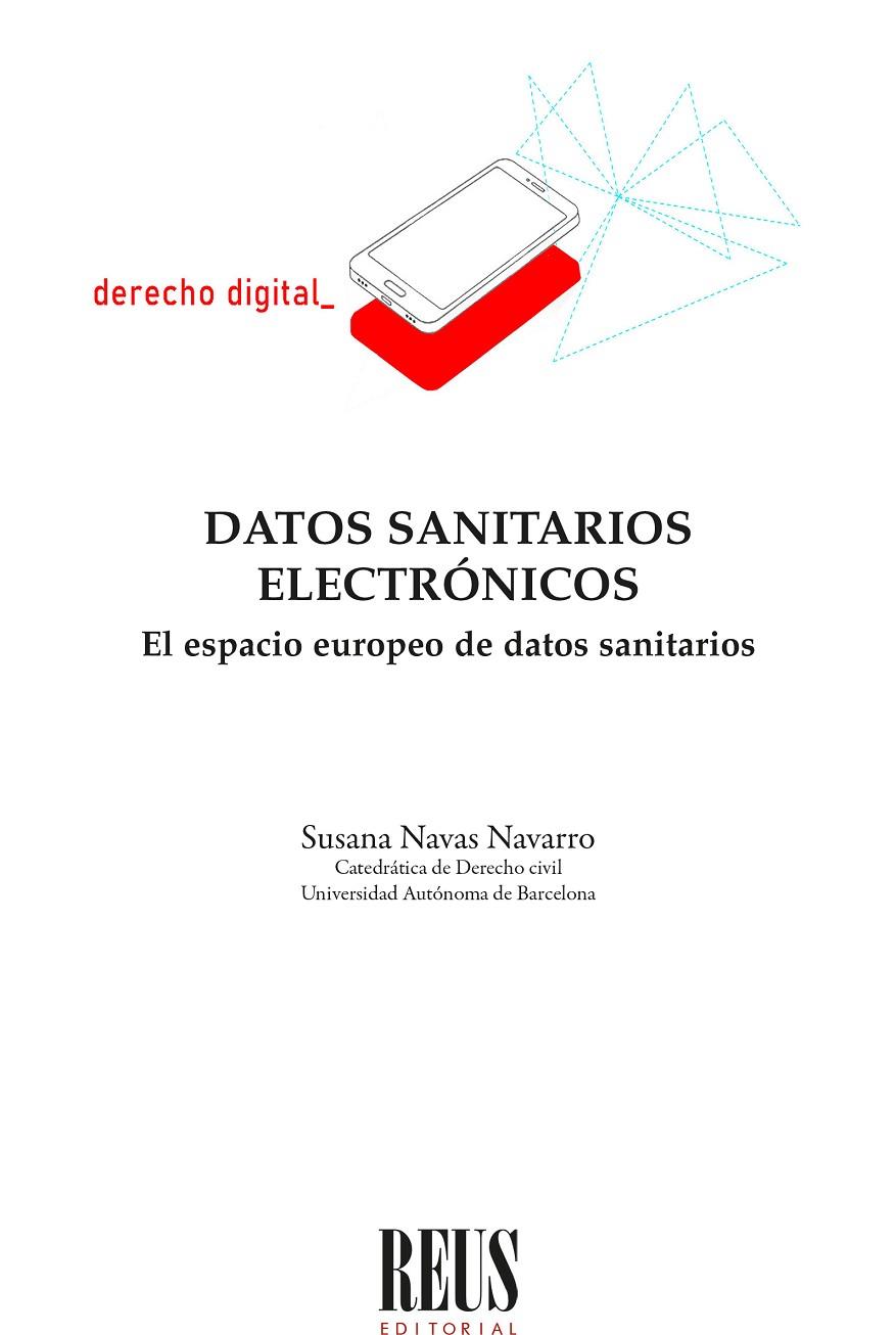 DATOS SANITARIOS ELECTRÓNICOS | 9788429027037 | NAVAS NAVARRO, SUSANA