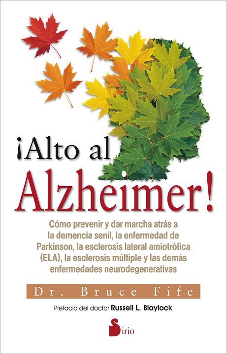 ¡ALTO AL ALZHEIMER! | 9788416233564 | FIFE, BRUCE