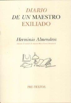 DIARIO DE UN MAESTRO EXILIADO | 9788481917024 | ALMENDROS, HERMINIO