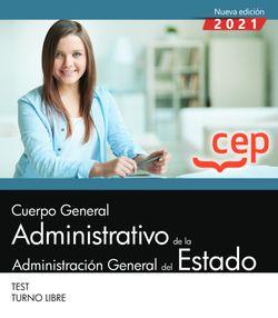 CUERPO GENERAL ADMINISTRATIVO ADMINISTRACION GENERAL DEL ESTADO. TEST | 9788418815201