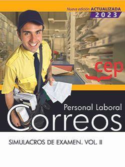 PERSONAL LABORAL CORREOS SIMULACROS DE EXAMEN VOL II | 9788419609120 | AA.VV.