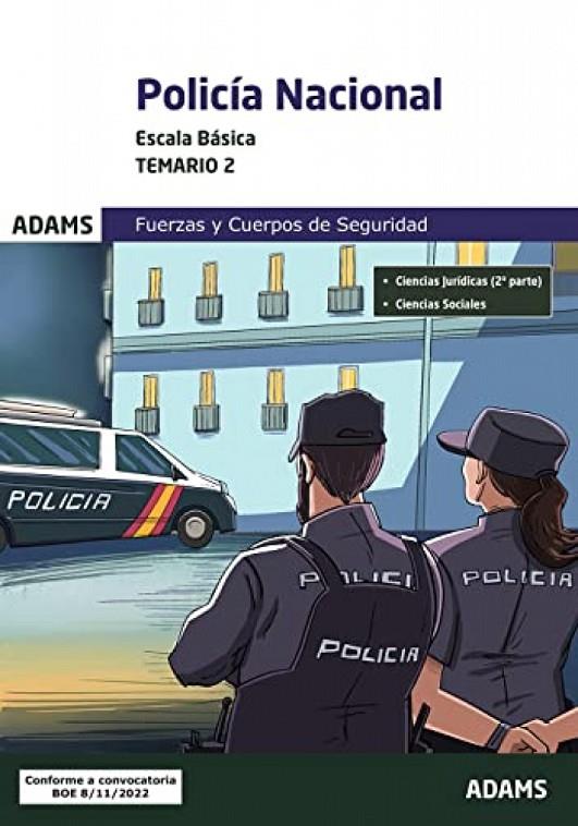 POLICIA NACIONAL ESCALA BASICA TEMARIO 2 | 9788411164276