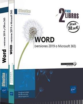 WORD (VERSIONES 2019 Y OFFICE 365) - PACK 2 LIBROS | 9782409032639 | RIGOLLET, PIERRE
