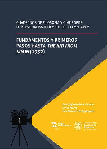 CUADERNOS DE FILOSOFIA Y CINE SOBRE EL PERSONALISMO FILMICO DE LEO MCCAREY | 9788418970894 | PERIS-CANCIO / MARCO / SANMARTIN