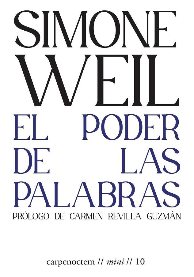 PODER DE LAS PALABRAS, EL | 9788412615449 | WEIL, SIMONE