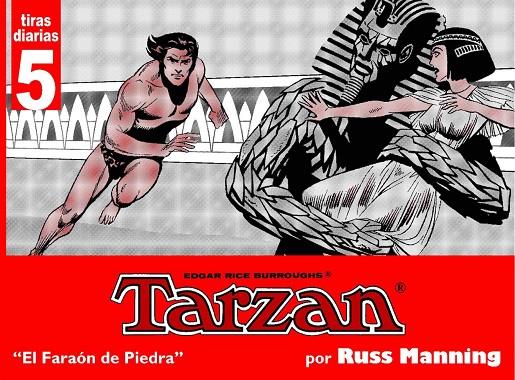 TARZAN - TIRAS DIARIAS 05 : EL FARAÓN DE PIEDRA | 9789898355379 | MANNING, RUSS