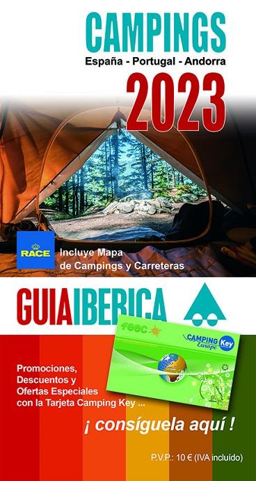 GUIA IBERICA CAMPINGS 2023 (ESPAÑA-ANDORRA-PORTUGAL) | 9788412150865