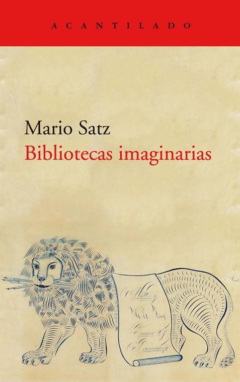 BIBLIOTECAS IMAGINARIAS | 9788418370595 | SATZ, MARIO