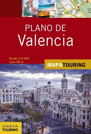 VALENCIA : MAPA TOURING [2021] | 9788491580904 | ANAYA TOURING