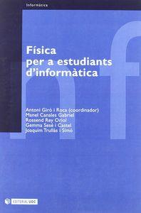 FISICA PER A ESTUDIANTS D'INFORMATICA | 9788497881449 | GIRÓ I ROCA, ANTONI