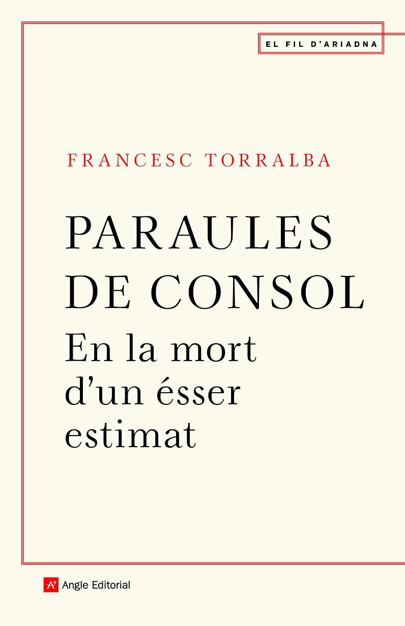 PARAULES DE CONSOL | 9788418197246 | TORRALBA, FRANCESC