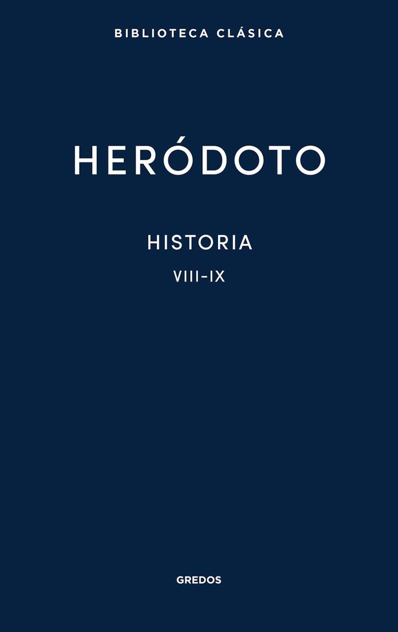 HISTORIA. LIBROS VIII-IX | 9788424939434 | HERODOTO
