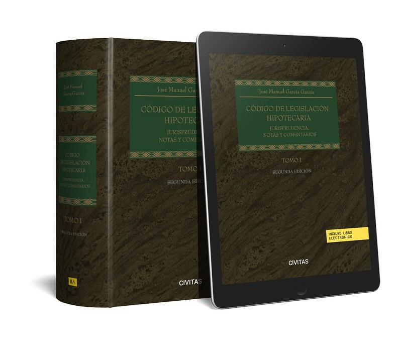 CODIGO DE LEGISLACION HIPOTECARIA TOMO I Y II | 9788411255806 | GARCIA GARCIA, JOSE MANUEL
