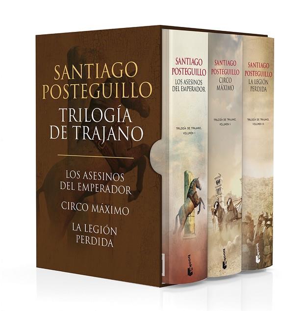 TRILOGÍA DE TRAJANO (ESTUCHE) | 9788408197423 | POSTEGUILLO, SANTIAGO