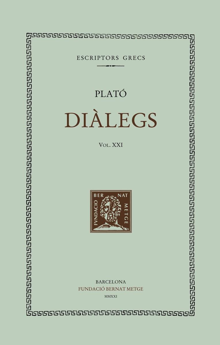 DIÀLEGS VOL. XXI | 9788498593761 | PLATO