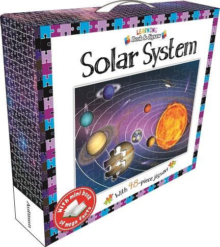 LEARNING BOOK AND JIGSAW SOLAR SYSTEM | 9781838526122
