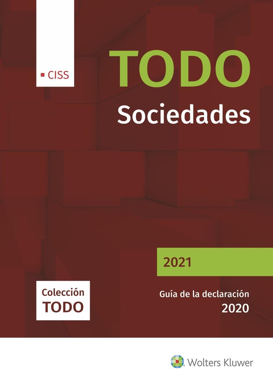 TODO SOCIEDADES 2021 | 9788499547183 | GARCÍA GÓMEZ DE ZAMORA, REMEDIOS