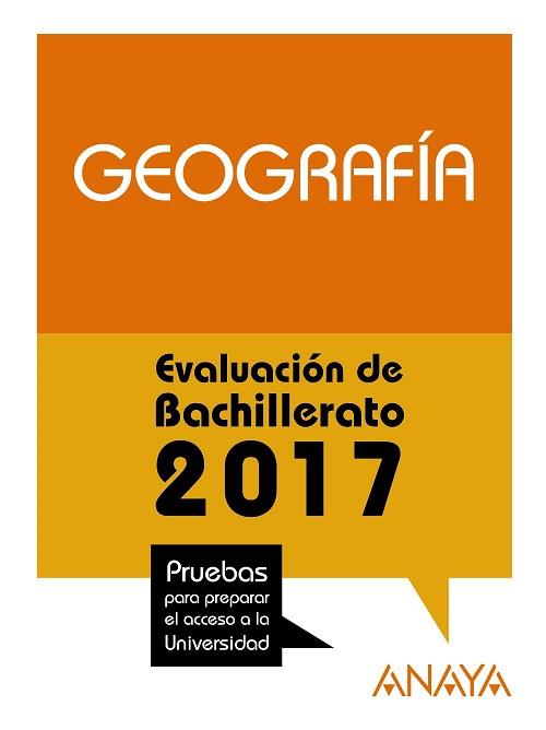 PREPARA LA EVALUACIÓN DE BACHILLERATO : GEOGRAFÍA | 9788469844939 | MUÑOZ-DELGADO Y MÉRIDA, Mª CONCEPCIÓN