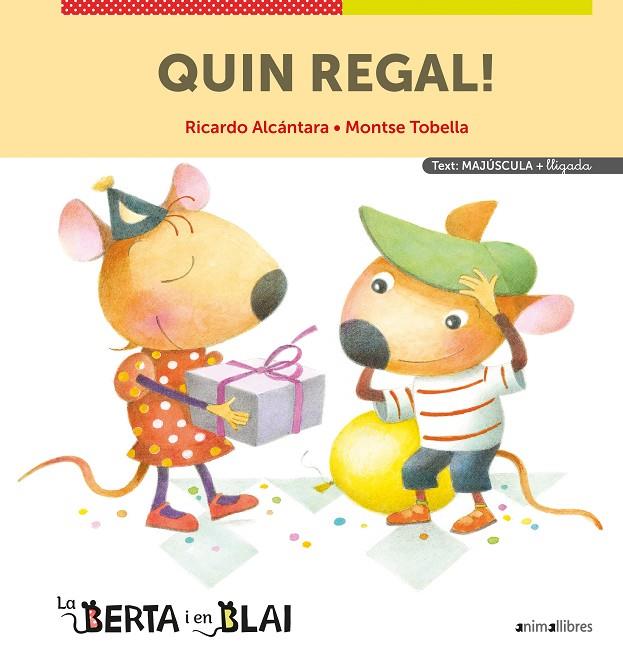 QUIN REGAL! (MAJÚSCULES + LLIGADA) | 9788418592331 | ALCANTARA, RICARDO / TOBELLA, MONTSE