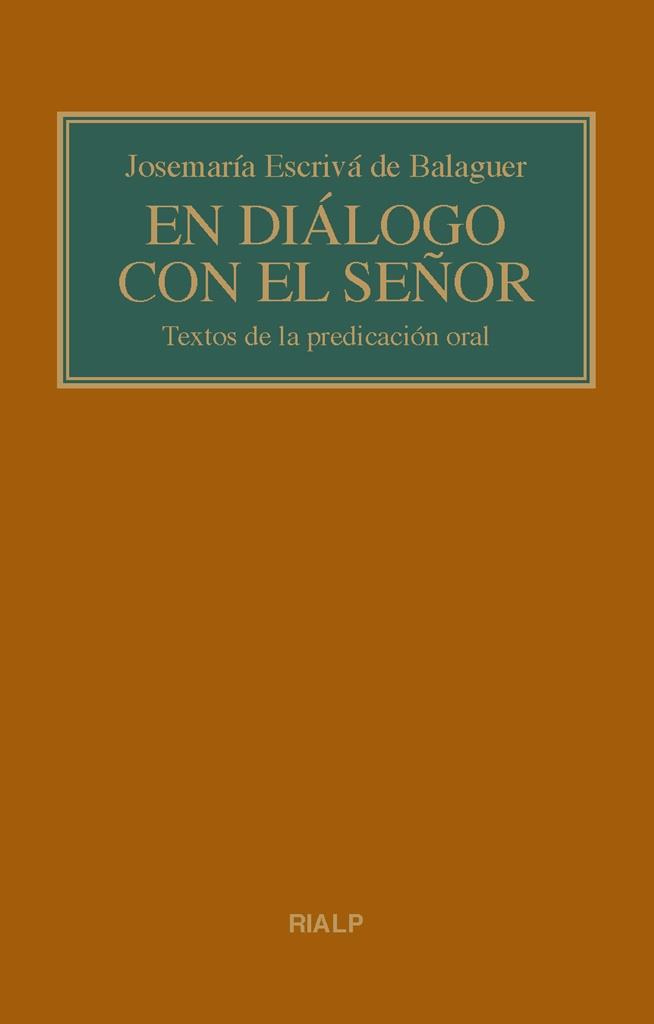 EN DIÁLOGO CON EL SEÑOR | 9788432151279 | ESCRIVA DE BALAGUER, JOSEMARÍA