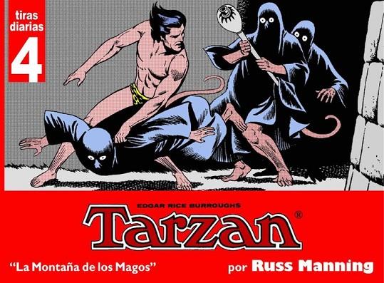 TARZAN - TIRAS DIARIAS 04 : LAS MONTAÑAS DE LOS MAGOS | 9789898355294 | MANNING, RUSS