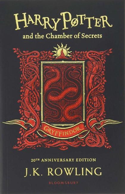HARRY POTTER AND THE CHAMBER OF SECRETS (20TH ANNIVERSARY - GRYFFINDOR) | 9781408898109 | ROWLING, J. K.