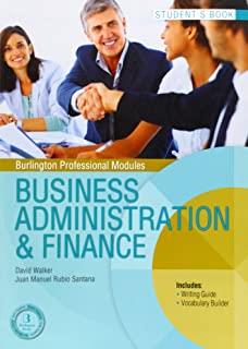 BUSINESS ADMINISTRATION & FINANCE. STUDENT'S BOOK | 9789963510559