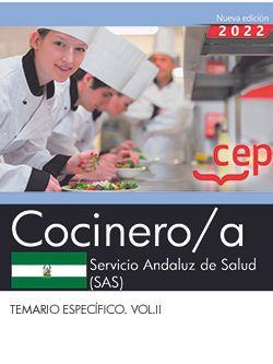 COCINERO/A SERVICIO ANDALUZ SALUD SAS TEMARIO ESPECIFICO 2 | 9788419432292 | EDITORIAL CEP