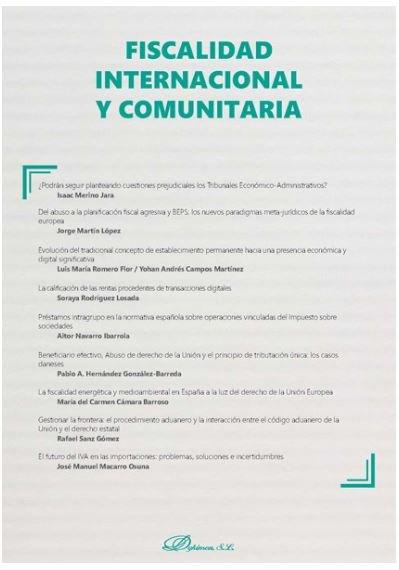 FISCALIDAD INTERNACIONAL Y COMUNITARIA | 9788413244631 | MERINO JARA, ISAAC/Y OTROS
